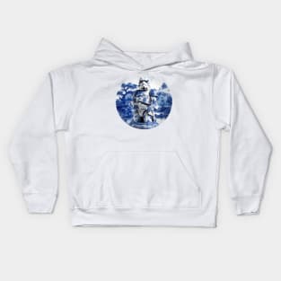 Blue China Storm Trooper Kids Hoodie